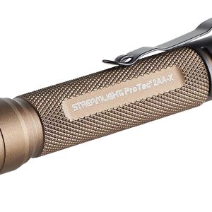 Streamlight ProTac 2AA Flashlight Coyote 18/250 Lumens White C4 LED