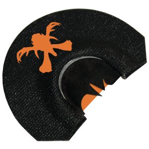 Primos Hook Hunter Curved Diaphragm Call Attracts Turkeys, Three Latex Reeds, Includes Pin Box