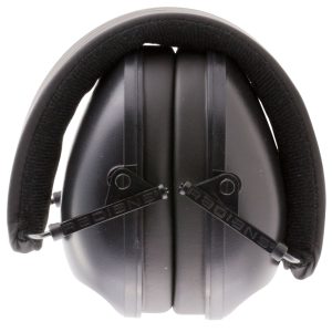Radians LSO100CS Lowset Muff Polymer 21 dB Over the Head Black Adult 1 Pair
