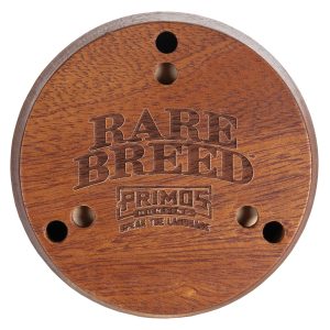 Primos Turkey Pot Call Rare Breed Striker Call Turkey Sounds Black/Brown