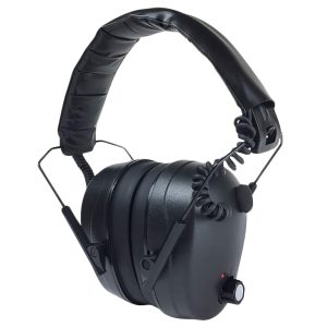 Radians 432EHP Electronic Muff Polymer 26 dB Over the Head Black Adult 1 Pair