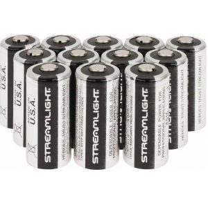 Streamlight CR123A Lithium Batteries 12 Pack