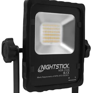 Nightstick Rechargeable LED Scene Light with Magnetic Base Black