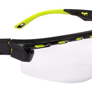 Radians Clear Safety Glasses Hi-Vis Frame