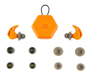 Axil X20 Electronic Earplugs Blaze Orange