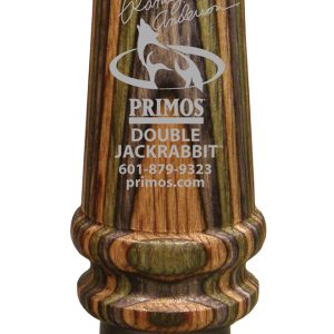 Primos Randy Anderson Double Jackrabbit Open Call Double Reed Rabbit Sounds Attracts Predators Multi Color Laminated Wood