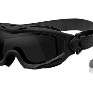 Wiley X Spear Goggles Smoke Gray Lens Matte Black Frame