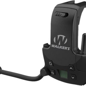 Walker's Razor Walkie-Talkie Attachment Ability to Communicate Black