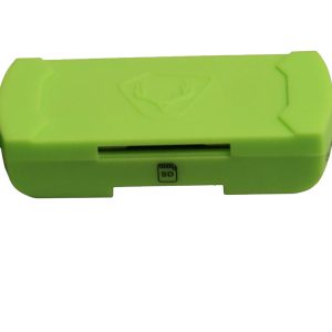 HME Memory Card Reader Android Compatible with Tablets w/Micro USB & USB Connector Up to 256GB Black/Green