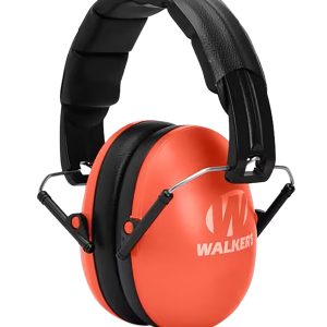 Walker's Youth Passive Muff 23 dB Over the Head Coral/Black Polymer