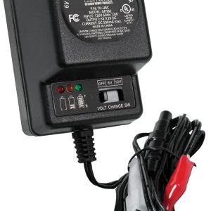 Wildgame Innovations Battery Charger Black 6 Volt-12 Volt