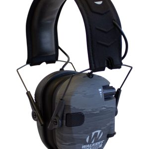 Walker's Razor PRO Digital Electronic Muff 23 dB Over the Head Ghost Camo/Black Polymer