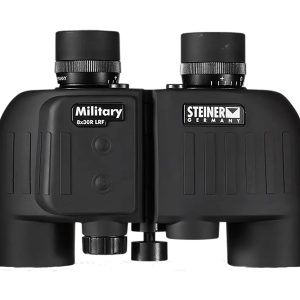 Steiner M830r Laser Rangefinder 8x 30mm Mil Radian Ranging Reticle, Floating Prism Auto Focus, Black Makrolon w/Rubber Armor