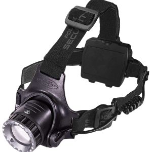 Lb Marketing Long Throw Headlamp Black Aluminum LED 470 Lumens 500 Meters Beam Distance