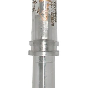 Haydel's Game Calls Government Hunter Baby Rabbit Open Call Double Reed Baby Cottontail/Jackrabbit Sounds Attracts Predators Clear Acrylic