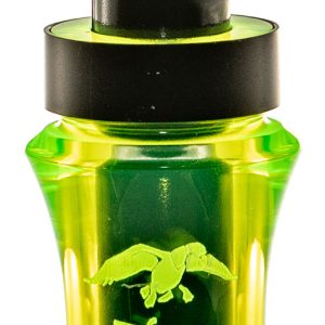 Duck Commander Jase Robertson Pro Series Open Call Double Reed Mallard Hen Sounds Attracts Ducks Chartreuse Acrylic