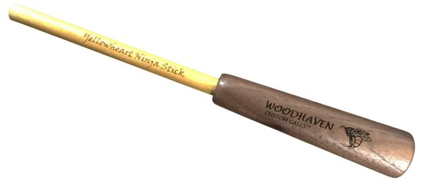 Woodhaven Ninja Stick Turkey Pot Call Striker Walnut