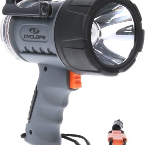 Cyclops Hand Held 350/700 Lumens Red/Clear Cree XM LED Black/Gray ABS Polymer
