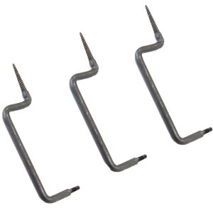 Stealth Cam Tree Screw Mounts Compatible with 1/4"-20 thread adapter Black 3 Per Pkg