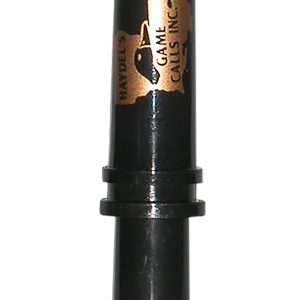 Haydel’s Game Calls Variable Tone Open Call Double Reed Mallard Hen Sounds Attracts Ducks Black Acrylic