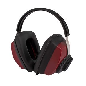 Radians Competitor Muff 26 dB Adjustable Black/Red Adult 1 Pair