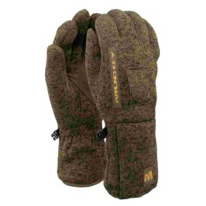 Muddy Nucleus Heated Midweight Glove Brown Clay M
