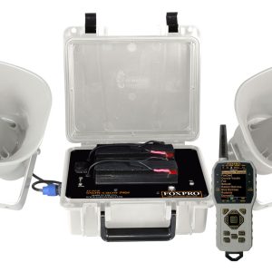 Foxpro Super Snow-Crow Pro Attracts Crow/Predator/Snow Goose Features TX1000 Transmitter White ABS Polymer