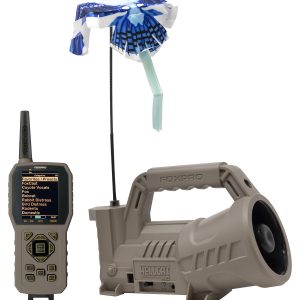 Foxpro Hellcat Pro Digital Call Attracts Predators Features TX1000 Transmitter Tan ABS Polymer
