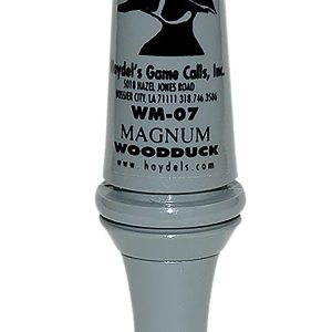 Haydel's Magnum Single Reed Wood Duck Call Gray Acrylic