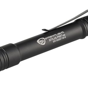Streamlight Stylus Pro USB PenLight Black Anodized 90/350 Lumens White LED