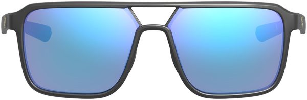 Leupold Bridger Performance Eyewear Matte Black Blue Mirror