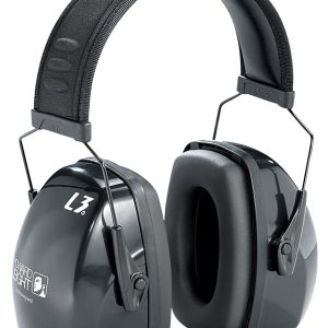 Howard Leight R03318 Leightning L3 Passive Muff 30 dB Over the Head Black Adult 1 Pair