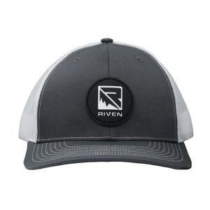 Riven Logo Patch Hat Grey/White