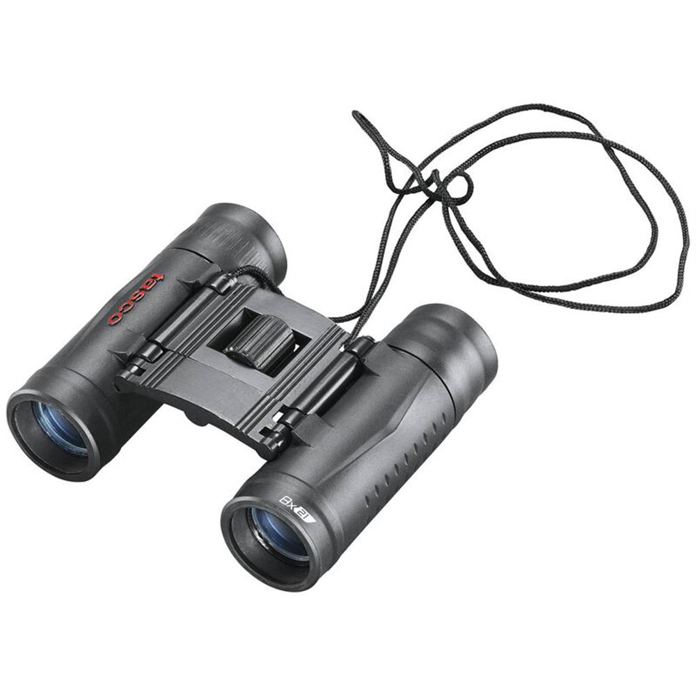 Tasco Essentials Roof Binocular 8x21mm Black MC Box 6L