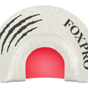 Foxpro Smoking Gun Howler Diaphragm Call Double Reed Attracts Coyotes White