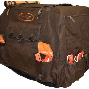 Mud River Dixie Insulated Kennel Cover Brown Polyester Large 36" x 26" x 26"
