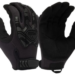 Pyramex Impact Operator Heavy-Duty Black Synthetic Leather XXL Hook & Loop