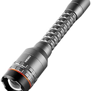 NEBO Davinci 5000L Flashlight Gray 100/1,000/5,000 Lumens White LED