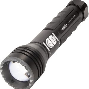 Lb Marketing Twin Power Long Throw Flashlight Black 220/450 Lumens White LED