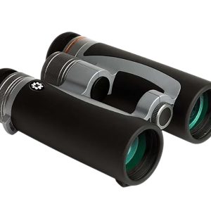 Konus Prince 8x42mm Bak-4 Prism, Center Focus, Black/Silver Aluminum w/Rubber Armor