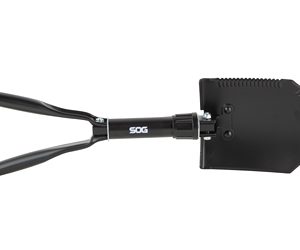 SOG XL Entrenching Tool Black with Sheath
