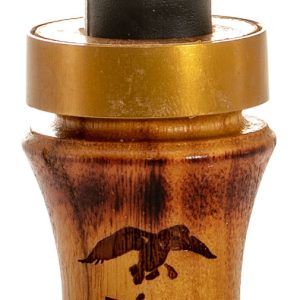 Duck Commander Pro Series Burnt Hedge Open Call Double Reed Mallard Hen Sounds Attracts Ducks Brown Wood
