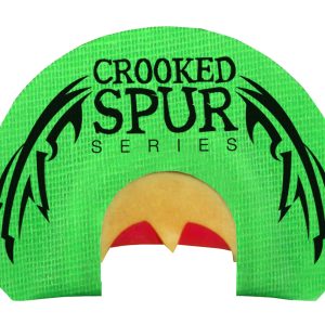 Foxpro Crooked Spur Back Wing Diaphragm Call Triple Reed Turkey Sounds Attracts Turkeys Green