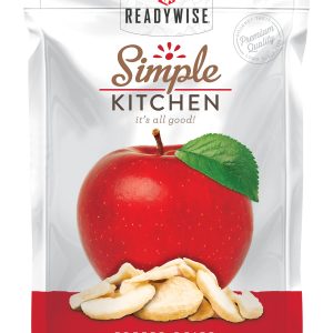 ReadyWise Simple Kitchen Freeze Dried Fruit Sweet Apples 1 Serving Pouch 6 Per Case