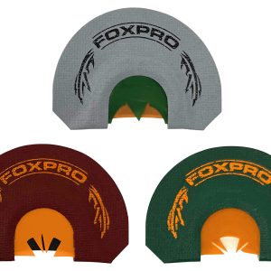 Foxpro Beardtaker Combo Diaphragm Call Attracts Turkey Gray/Green/Red 3 Pack