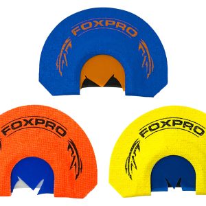 Foxpro Spurtaker Combo Diaphragm Call Attracts Turkey Blue/Orange/Yellow 3 Pack