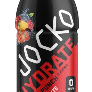 Jocko Fuel Fruit Punch Hydrate Drink 16oz 12Pack
