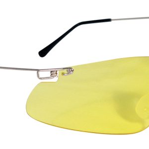 Radians Clay Pro Shooting Glasses Amber Lens Silver Frame