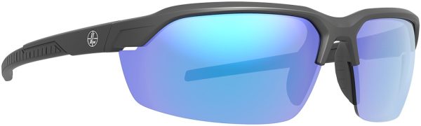 Leupold Tracer Performance Eyewear Matte Black Blue Mirror
