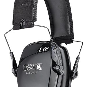 Howard Leight Leightning Ultra-Slim Passive Muff 23 dB Over the Head Black Adult